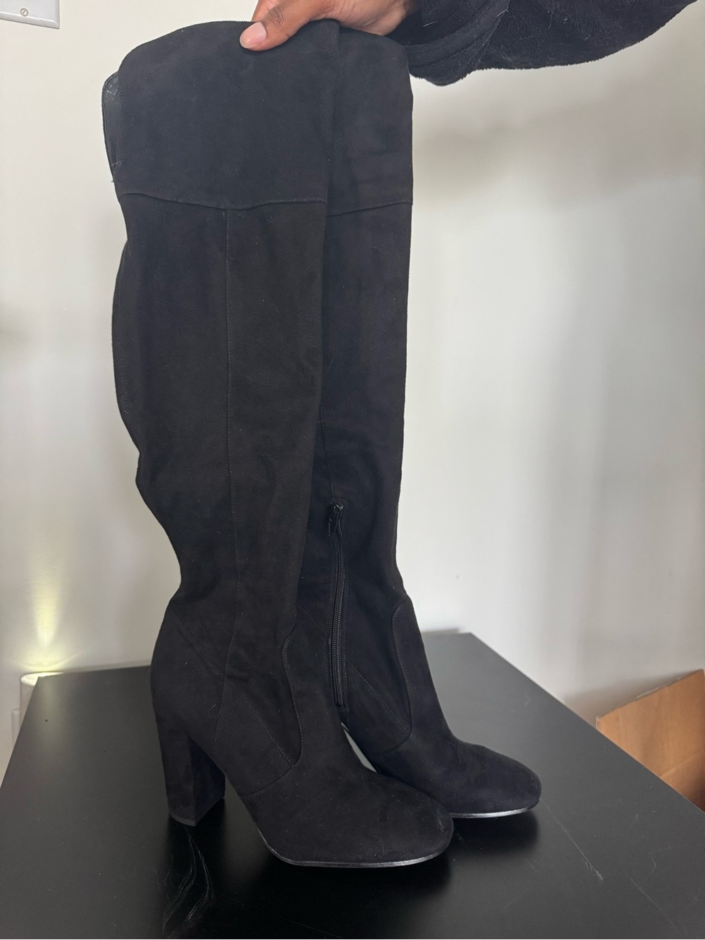 Ivanka Trump Riviera Over The Knee Heeled Boots.